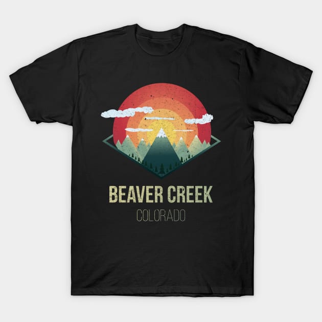 Snowboard beaver creek colorado Ski Winter Gift T-Shirt by MrTeee